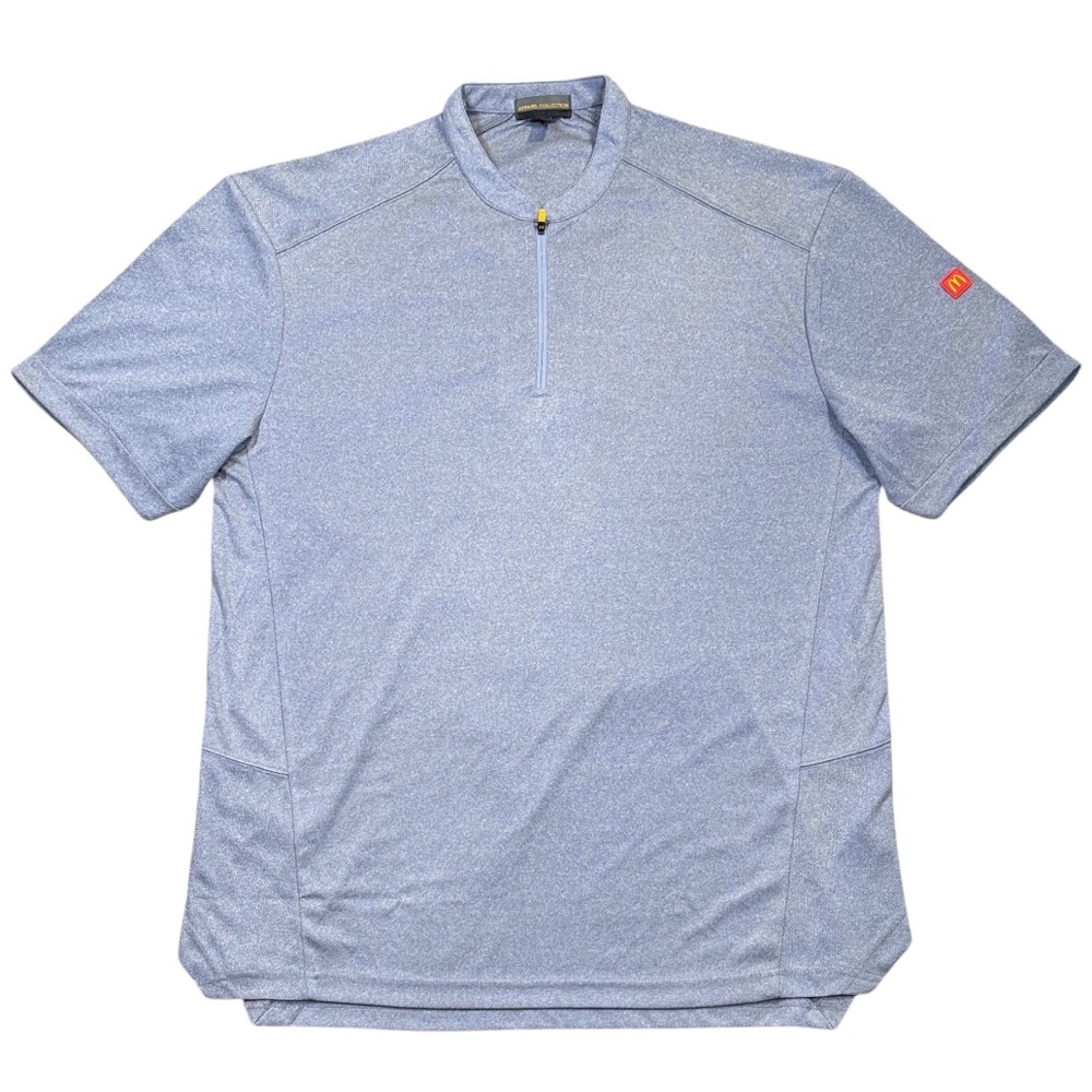 McDonalds Official Manager Work Henley Polo Shirt Men’s Large Apparel Collection